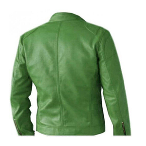 Vente directe d'usine ajustée pour hommes Prix raisonnable Produits chauds pour hommes Vestes en cuir pour hommes de qualité supérieure - Product Image 6