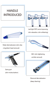 Appareil facial multifonctionnel 7 en 1 à l'eau oxygénée, rajeunissement de la peau, nettoyage du visage, resserrement de la peau, équipement de microdermabrasion - Product Image 5