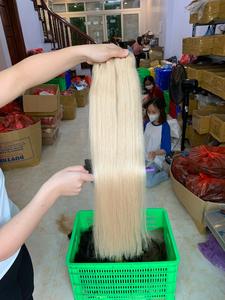 Extensions de cheveux en trame Cheveux crus vietnamiens #613 Cheveux vierges crus super doublement étirés Meilleure qualité - Product Image 6