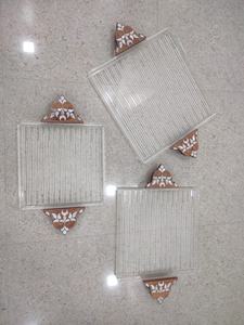 Plateau de service en acrylique de style animal en nacre polie, best-seller, écologique, avec incrustation de perles, meilleur cadeau pour le Ramadan - Product Image 3