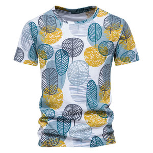 Printed <b>T</b>-<b>Shirt</b> Custom Logo Short Sleeves <b>T</b> <b>Shirts</b> Solid Color 100% Cotton/<b>Polyester</b> Plain <b>T</b> <b>Shirts</b> for Men - Product Image 3