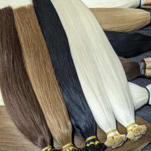 Extensions de cheveux vietnamiens de luxe K TIP produites avec la technologie russe pour une apparence lisse, douce et naturelle - Product Image 3