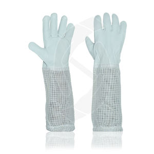 Fabricant pakistanais de gants d'apiculture de haute qualité anti-piqûre nouveau Design de gants d'apiculture en cuir de chèvre - Product Image 6