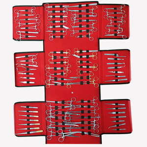 Kit d'instruments chirurgicaux manuels en acier inoxydable de la meilleure qualité, ensemble de 86 pièces - Product Image 4