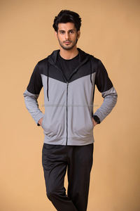 Nouvelle conception de vêtements de sport décontractés pour hommes, ensembles de jogging automne-hiver, deux pièces, vente en gros - chemise en polaire et pantalon de survêtement fabriqués - Product Image 2