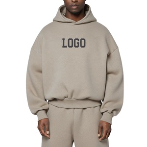 Sudaderas con Capucha Extra Grandes de Alta Calidad, Corte Cuadrado, 100% Algodón, 400/450 g/m², con Forro Polar, Logotipos Personalizados, Sudaderas para Hombre - Product Image 1