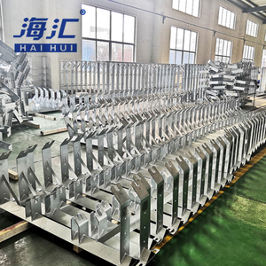 Support de transport de convoyeur à bande pour les mines de charbon industrielles Support de cadre de renvoi en acier et inoxydable pour la manutention de matériaux miniers - Product Image 4