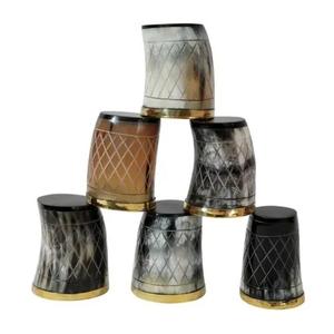 Customizable Handmade <b>Viking</b> Drinking Horn Vessels Natural Polished <b>Cup</b> Accessory for Real <b>Vikings</b> Lovers - Product Image 2