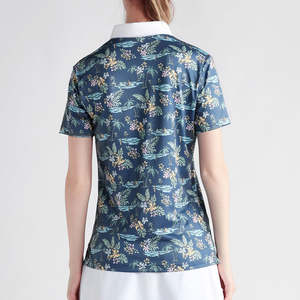 เสื้อโปโลผู้หญิงคุณภาพเยี่ยมแบบสั่งทำพิเศษ - ผลิตจากวัสดุโพลีเอสเตอร์ เหมาะสำหรับขี่ม้า กีฬาขี่ม้า และกอล์ฟ - Product Image 3