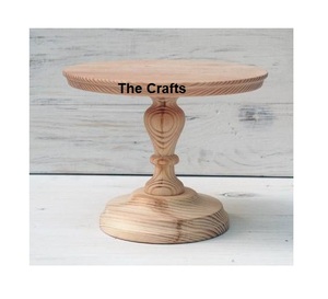 Premium Quality Wooden <b>Cake</b> <b>Stand</b> Customized Size And Shape <b>Cake</b> Dessert Serving <b>Stand</b> At Bestest Price - Product Image 4