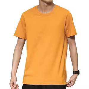 OEM T-shirts unisexes en tricot gaufré personnalisés pour hommes T-shirt surdimensionné de haute qualité pour hommes T-shirts avec logo personnalisé Impression avant et arrière - Product Image 1