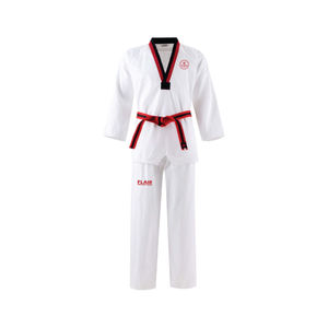 Uniforme de Taekwondo de Competición Ligero y Transpirable de Alta Calidad con Característica Elástica, Ropa de Artes Marciales Personalizable para Atletas - Product Image 1