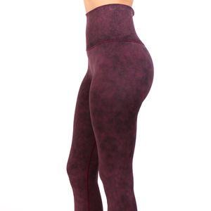 Leggings de gym lavés à l'acide pour femmes Leggings vintage sans couture Logo personnalisé Lavage à l'acide Prix de gros Fabriqué Legging en tissu de la meilleure qualité - Product Image 1