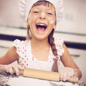 Mini rodillo de madera con revestimiento, este rodillo antiadherente se puede usar para el arte y la artesanía, arcilla de cocina, Play DOH - Product Image 3