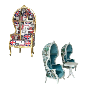 wholesale high back king and queen <b>princess</b> <b>chairs</b> wedding throne <b>chair</b> for sale commercial hotel <b>chairs</b> Indonesia Products - Product Image 2