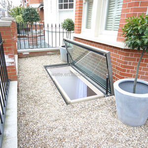 Meilleur puits de lumière d'accès commercial pour balcon résidentiel, toit à pente ouverte avec électrique, automatique, prix bon marché en vente - Product Image 4