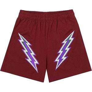 กางเกงขาสั้นผู้ชายพิมพ์ลายกราฟิกไฮสตรีทพรีเมียมตาข่ายระบายอากาศได้ชุดยิมแห้งเร็ว - Product Image 2