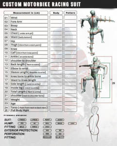 Combinaison en cuir sur mesure pour motards Protection pour motards Combinaison de course en cuir véritable pour hommes en cuir de vachette - Product Image 5
