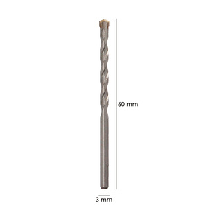 Punta da trapano Wolfpack Widia Piedra Ø 3 mm. Punta in tungsteno DIN 8039 - Product Image 2