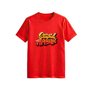 Meilleur fabricant de t-shirts à impression 3D de haute qualité pour hommes T-shirts pour hommes High Street Fashion Style Men Puff Print T Shirt - Product Image 1