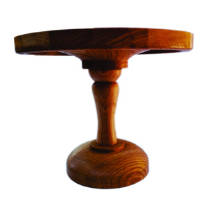 Présentoir à gâteau en bois fait main de qualité supérieure personnalisé Meilleure vente Présentoir à gâteau à dessert en bois de table Présentoir à gâteau en bois de luxe - Product Image 4