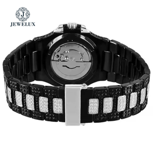 Haute Qualité VVS Moissanite Diamant Montre-Bracelet pour Hommes Vente Chaude En Acier Inoxydable Bande Quartz Mouvement De Luxe Glacé Hip Hop - Product Image 2