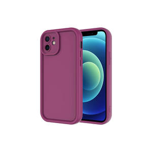 Coque en silicone premium anti-traces de doigts à motif ananas pour iPhone 12, coque antichoc en TPU avec protection de l'appareil photo - Product Image 2