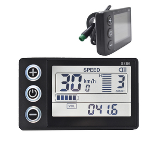 24V/36V/48V/60V Waterproof Digital <strong>Cycling</strong> <strong>Bicycle</strong> <strong>Computer</strong> Large Screen <strong>Speedometer</strong>/<strong>Odometer</strong> Backlight Wired - Product Image 1
