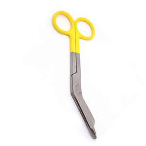 กรรไกรผ่าตัดด้ามจับสีเหลืองเคลือบชุดกรรไกรผ่าตัดใช้ครั้งเดียว - Product Image 5
