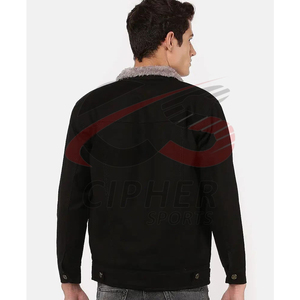 Chaquetas y abrigos de mezclilla para hombre Estilo clásico con lavado desteñido Perfecto para capas y salidas casuales Chaqueta para hombre - Product Image 2