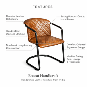Silla de Bar y Salón Contemporánea, Asientos de Primera Calidad, Ideal para Sala de Estar, Comedor y Áreas de Entretenimiento, de la India - Product Image 3
