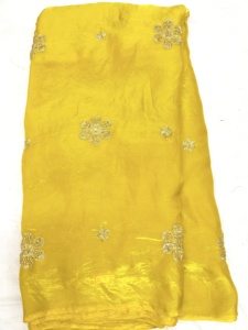 ผ้าไหมงานแฟนซี Saree ชุดเดรสวัสดุผ้า lehenga - Product Image 5