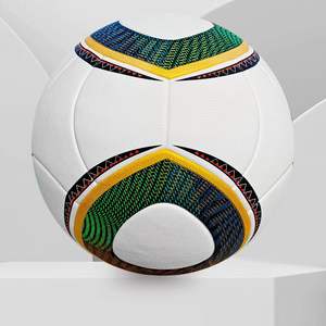 Balones de fútbol de cuero PU con logotipo personalizado de alta calidad Tamaño oficial 5 Fútbol profesional duradero para deportes. - Product Image 3