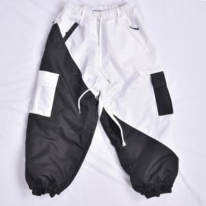 Pantalones de esquí de snowboard para mujer de talla grande personalizados, pantalones Cargo holgados impermeables, ropa de calle de gran tamaño, fabricados con calefacción a prueba de viento - Product Image 1