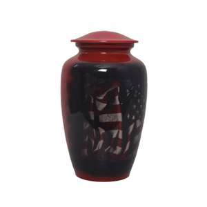 Urnas funerarias de nuevo diseño, urna de cremación de Metal para mantener las cenizas humanas, proveedor funerario, venta al por mayor, urna de cremación - Product Image 4