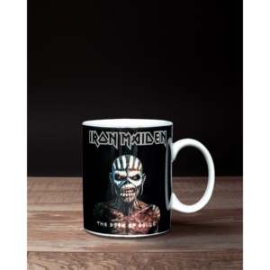 Iron Maiden Novelty Design Mug the Book of Souls <b>Ceramic</b> <b>Cups</b> with Lid Microwave Safe 50ml-200ml Capacity Options for Breakfast - Product Image 4