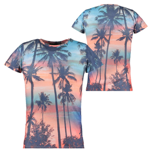 Camisetas de Hombre de Talla Grande, 100% Algodón Grueso, con Estampado Gráfico Personalizado por Sublimación |   Pantalones Cortos Cómodos, de Secado Rápido y Transpirables - Product Image 3