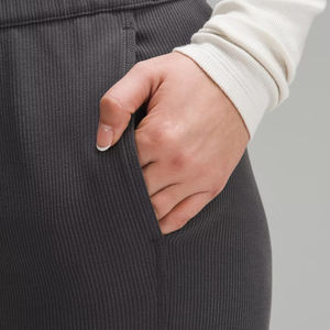 Pantalones Deportivos Anchos de Pierna Recta para Mujer, Lisos, de Alta Calidad, 100% Algodón, Transpirables, Suaves y Holgados - Product Image 4