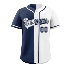 Camisetas de béisbol personalizadas, camiseta de béisbol dividida, camiseta con botones, logotipo de número de nombre impreso personalizado deportivo para hombres/mujeres/niños - Product Image 6