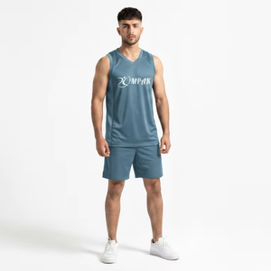 Camiseta de Baloncesto Premium de Acero Harbor para Equipos de Élite, Clubes de Entrenamiento, Ropa Deportiva Transpirable de Malla - Product Image 1