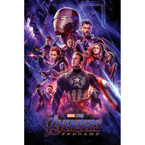 Póster de una sola pieza con diseño moderno de Avengers Endgame para uso en pared - Product Image 3
