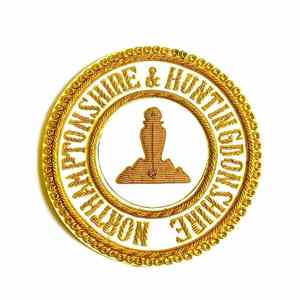 Masónico bordado a mano completo hecho a mano delantal insignia masones Regalia delantal insignias para uniforme - Product Image 4