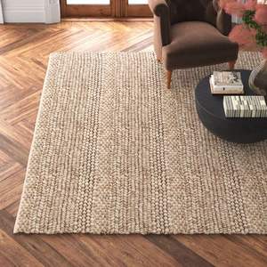 Tapis de paille en jacinthe d'eau modernes et écologiques faits à la main Décor de sol naturel élégant pour le salon et le bureau à domicile - Product Image 5