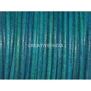 เชือกหนังเคลือบแว็กซ์กันน้ำขนาด 2 มม. ทรงกลม สไตล์โบโฮ สำหรับรองเท้า กระเป๋า เครื่องประดับ เสื้อผ้า สิ่งทอในบ้าน - Product Image 1