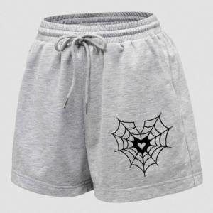 Shorts chauds en polyester/nylon pour femmes les plus populaires, taille plus avec ceinture élastique réglable, yoga respirant, été - Product Image 4