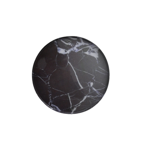 Plaque murale en fer moderne Tenture murale en marbre noir décoratif pour la décoration de maison et de mariage personnalisée - Product Image 2