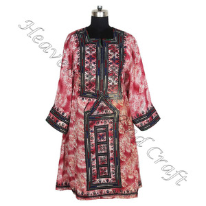 BDR010 Kuchi robe Balochi brodée à la main 2025 vente chaude Unique Vintage Afghani Banjara robe-bohème brodé à la main - Product Image 3