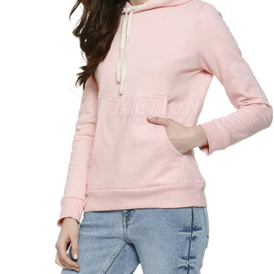 Sudaderas transpirables a prueba de viento hechas en fábrica para mujeres venta en línea sudaderas con capucha transpirables de algodón de la mejor calidad para mujeres - Product Image 4