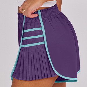 Pantalones cortos de punto de tela para mujer, venta al por mayor, pantalones cortos de gimnasio, transpirables, atléticos, para Yoga y motorista, correr, gimnasio, pantalones cortos para mujer - Product Image 3