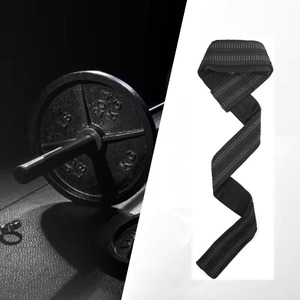 Sangles de poignet très vendues pour l'exercice en salle de sport, sangle de musculation antidérapante de haute qualité avec logo personnalisé, équipement de sécurité pour la remise en forme - Product Image 6